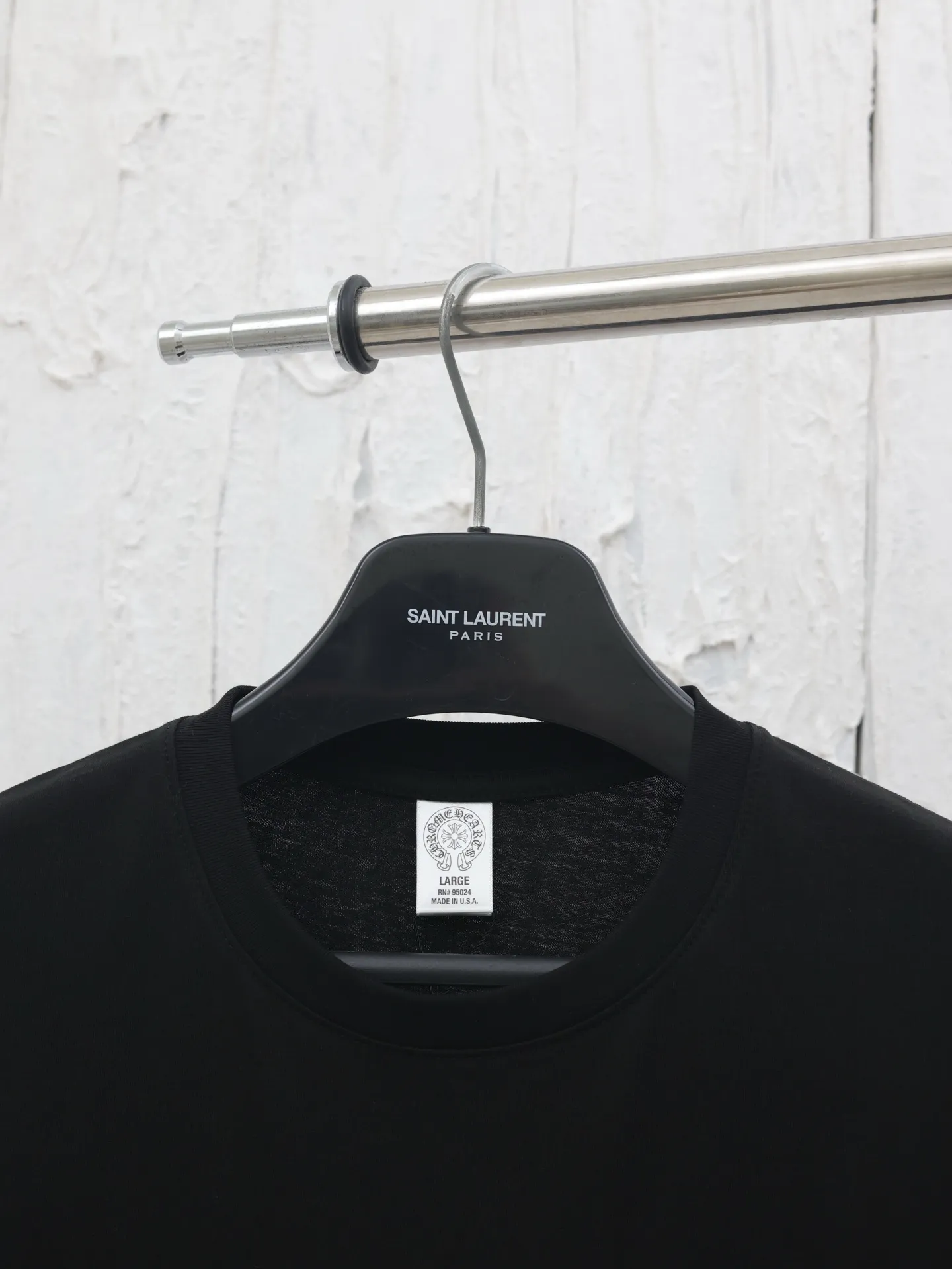 🅿️290 Chrome hearts*/Chrome Hearts 25 new flag rolled short-sleeved T-shirt. The fabric is made of 26 weave 200 grams of cotton. The printing uses a variety of printing techniques. Customized accessories Size: S/M/L